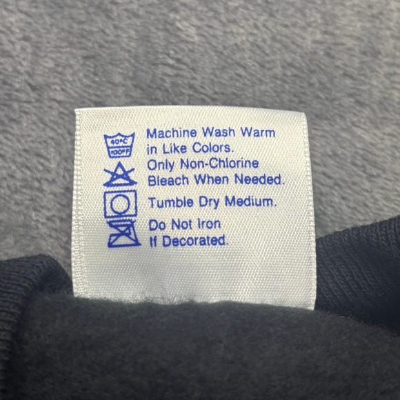 Vintage Hard Rock Cafe Las Vegas Sweatshirt Hanes Black Raglan Large Made in USA - Picture 5 of 7